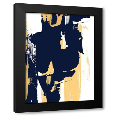 Monolith IV Black Modern Wood Framed Art Print by Vess, June Erica