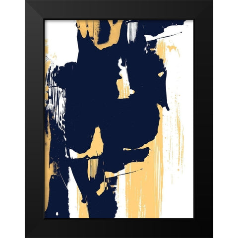 Monolith IV Black Modern Wood Framed Art Print by Vess, June Erica