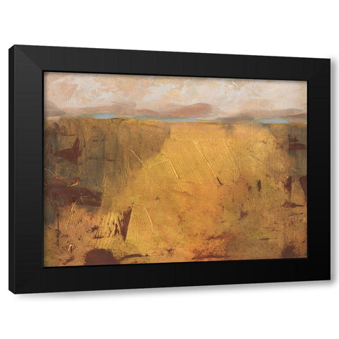Springfield I Black Modern Wood Framed Art Print by Green, Jacob