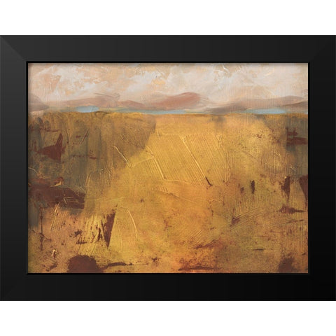 Springfield I Black Modern Wood Framed Art Print by Green, Jacob