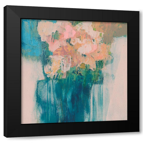 Posy I Black Modern Wood Framed Art Print by Jachimiec, Sue