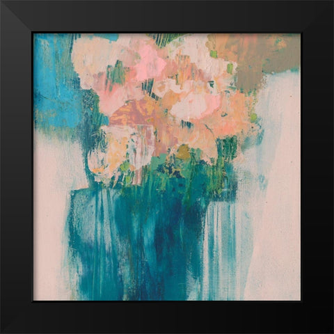 Posy I Black Modern Wood Framed Art Print by Jachimiec, Sue