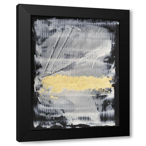 Re-Vision I Black Modern Wood Framed Art Print by Stramel, Renee W.