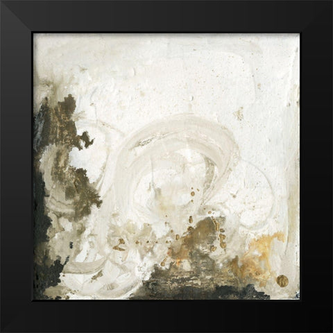 Friendship II Black Modern Wood Framed Art Print by Combs, Joyce