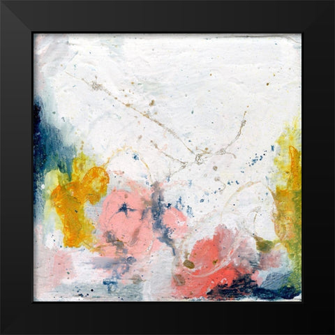 Pastel Fantasy I Black Modern Wood Framed Art Print by Combs, Joyce