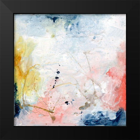Pastel Fantasy II Black Modern Wood Framed Art Print by Combs, Joyce