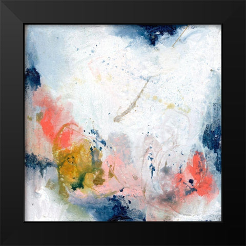 Pastel Fantasy III Black Modern Wood Framed Art Print by Combs, Joyce
