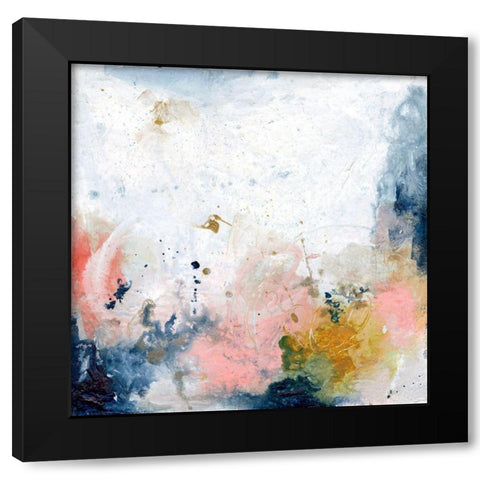 Pastel Fantasy IV Black Modern Wood Framed Art Print with Double Matting by Combs, Joyce