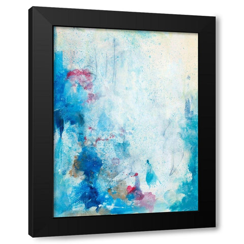 In the Mist I Black Modern Wood Framed Art Print with Double Matting by Combs, Joyce