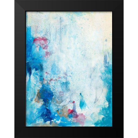 In the Mist I Black Modern Wood Framed Art Print by Combs, Joyce
