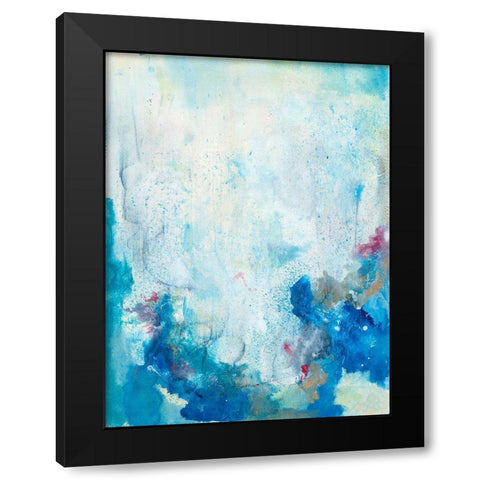 In the Mist II Black Modern Wood Framed Art Print with Double Matting by Combs, Joyce