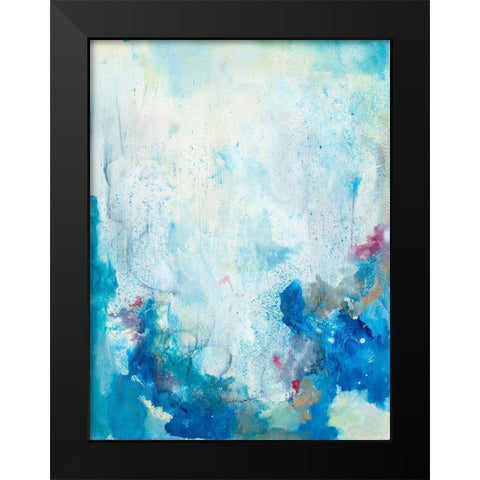 In the Mist II Black Modern Wood Framed Art Print by Combs, Joyce