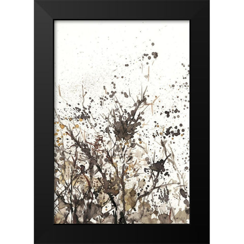 In the Weeds I Black Modern Wood Framed Art Print by Dixon, Samuel