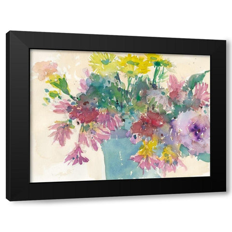 Summer Planter I Black Modern Wood Framed Art Print by Dixon, Samuel