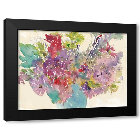 Summer Planter II Black Modern Wood Framed Art Print with Double Matting by Dixon, Samuel