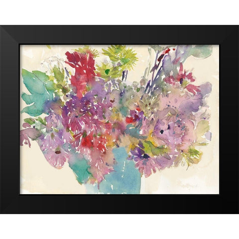 Summer Planter II Black Modern Wood Framed Art Print by Dixon, Samuel