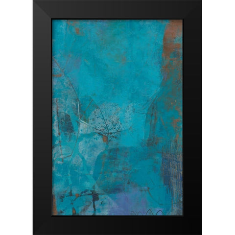 Chivy II Black Modern Wood Framed Art Print by Jachimiec, Sue