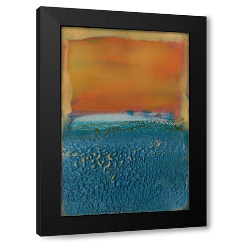 Skite II Black Modern Wood Framed Art Print with Double Matting by Jachimiec, Sue