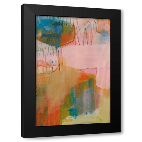 Braw IV Black Modern Wood Framed Art Print by Jachimiec, Sue