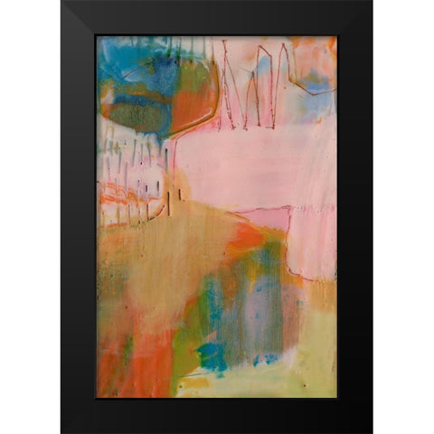 Braw IV Black Modern Wood Framed Art Print by Jachimiec, Sue