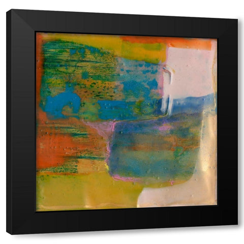 Braw V Black Modern Wood Framed Art Print with Double Matting by Jachimiec, Sue