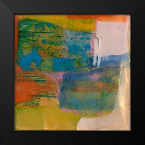 Braw V Black Modern Wood Framed Art Print by Jachimiec, Sue