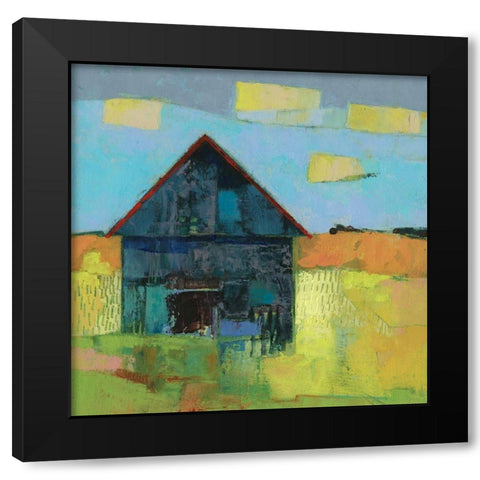 Arvonia Barn Black Modern Wood Framed Art Print by Jachimiec, Sue