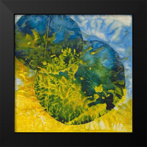 Hot Tropic I Black Modern Wood Framed Art Print by Stramel, Renee W.