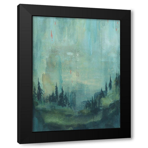 Tiger Mountain I Black Modern Wood Framed Art Print by Green, Jacob