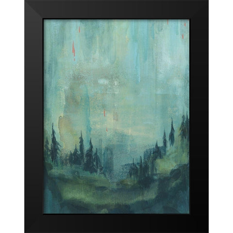 Tiger Mountain I Black Modern Wood Framed Art Print by Green, Jacob