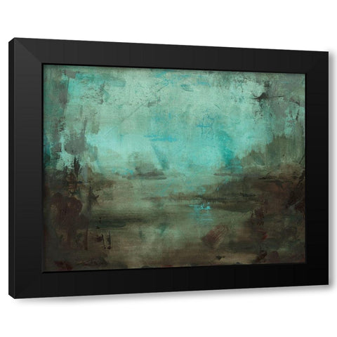 Bayou Lafourche II Black Modern Wood Framed Art Print by Green, Jacob