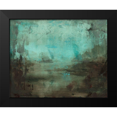 Bayou Lafourche II Black Modern Wood Framed Art Print by Green, Jacob