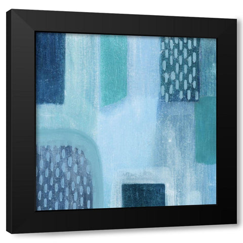 Waterfall Whisper I Black Modern Wood Framed Art Print by Popp, Grace