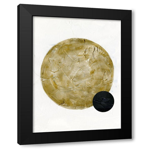 Scandinavian Moon II Black Modern Wood Framed Art Print by Green, Jacob
