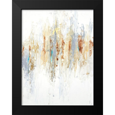 Neutros II Black Modern Wood Framed Art Print by Herrera, Leticia