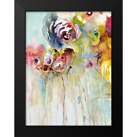 Preferidas I Black Modern Wood Framed Art Print by Herrera, Leticia