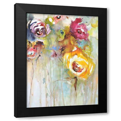 Preferidas II Black Modern Wood Framed Art Print by Herrera, Leticia