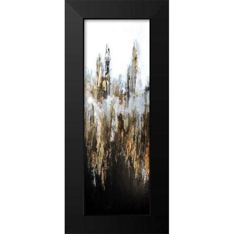 Metalico I Black Modern Wood Framed Art Print by Herrera, Leticia