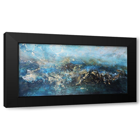 Metalicos y Texturas III Black Modern Wood Framed Art Print with Double Matting by Herrera, Leticia