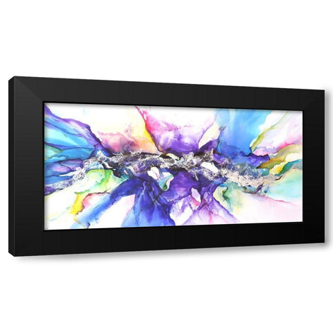 Moncada Black Modern Wood Framed Art Print by Herrera, Leticia