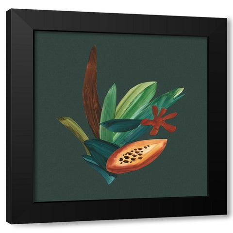 Tropic of Capricorn II Black Modern Wood Framed Art Print by Stramel, Renee W.