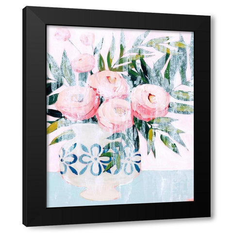 Bleached Bouquet I Black Modern Wood Framed Art Print by Popp, Grace