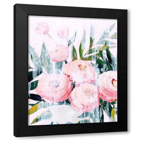 Bleached Bouquet IV Black Modern Wood Framed Art Print with Double Matting by Popp, Grace