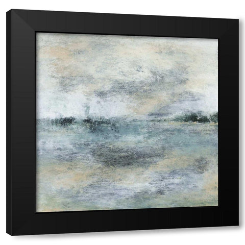 Obscure III Black Modern Wood Framed Art Print with Double Matting by Gordon, Sharon