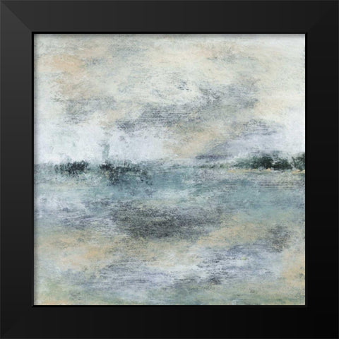 Obscure III Black Modern Wood Framed Art Print by Gordon, Sharon