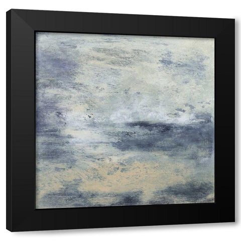 Obscure IV Black Modern Wood Framed Art Print with Double Matting by Gordon, Sharon