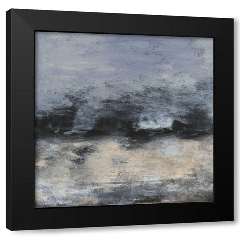 Cadence I Black Modern Wood Framed Art Print by Gordon, Sharon