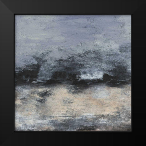 Cadence I Black Modern Wood Framed Art Print by Gordon, Sharon