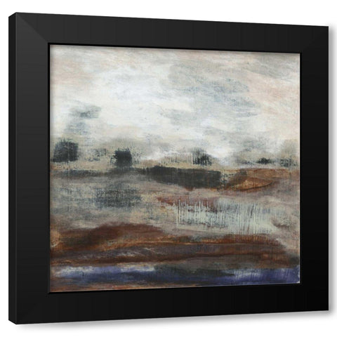 Cadence II Black Modern Wood Framed Art Print by Gordon, Sharon