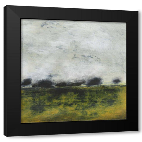 Cadence IV Black Modern Wood Framed Art Print by Gordon, Sharon